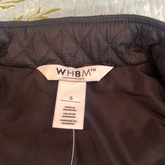 White House black market polyester quilted vest - Picture 3 of 5